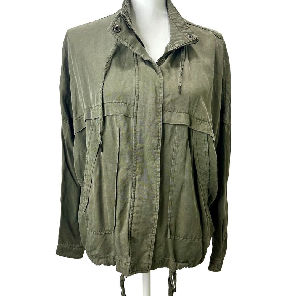 Kimchi Blue Olive Green Utility Jacket Size S
